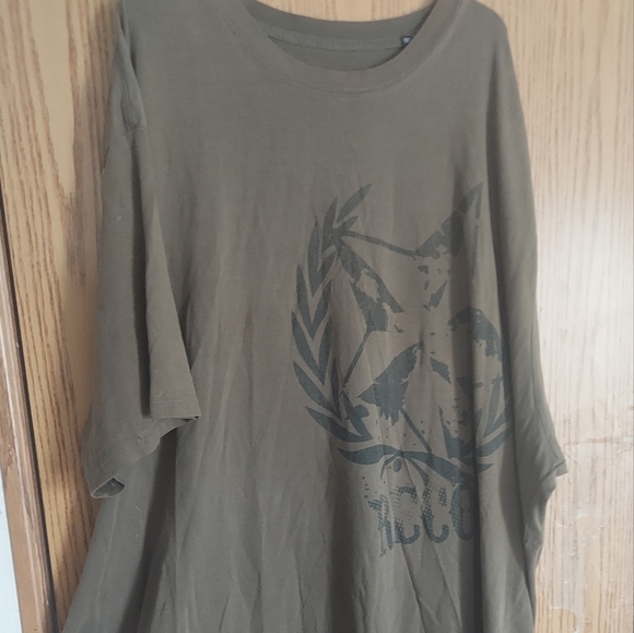 Men Big&Tall 6X Army Green Tee - Picture 4 of 5